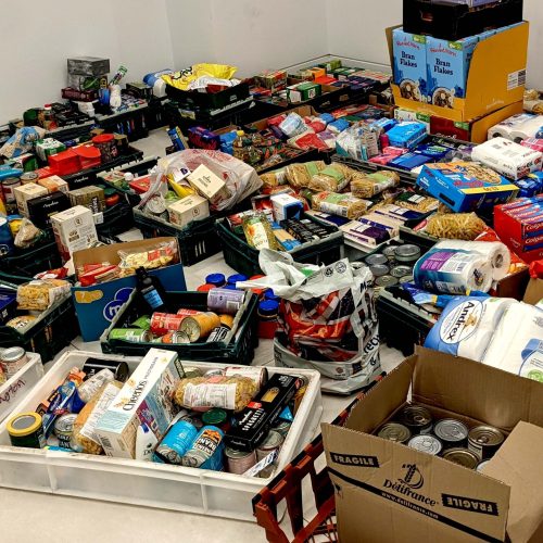 Collection Of Mitzvah Day Donations Collection Of Mitzvah Day Donations